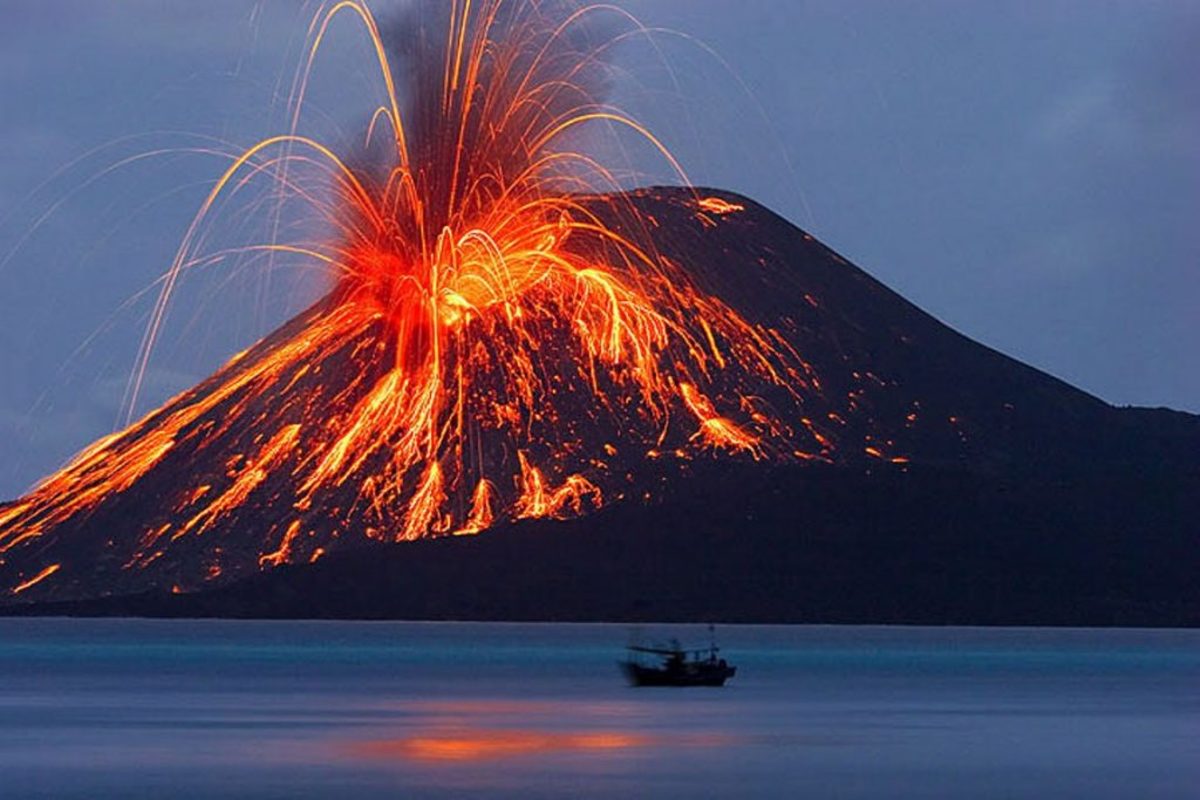 Ring of Fire volcano